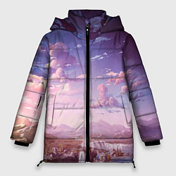 Куртка зимняя женская Долина, цвет: 3D-черный