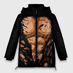Куртка зимняя женская Идеальный Торс, цвет: 3D-черный