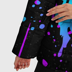 Куртка зимняя женская ONE PIECE ВАН ПИС НЕОН, цвет: 3D-черный — фото 2