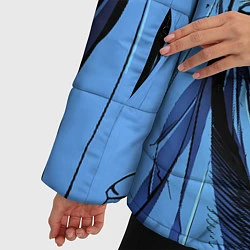 Куртка зимняя женская ПОДНЯТИЕ УРОВНЯ В ОДИНОЧКУ, цвет: 3D-светло-серый — фото 2