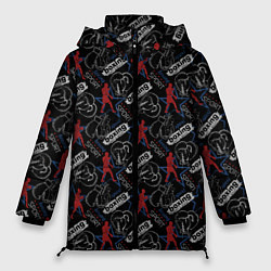 Куртка зимняя женская Бокс, цвет: 3D-черный