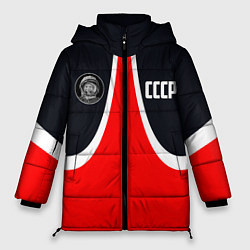 Куртка зимняя женская СССР ГАГАРИН, цвет: 3D-светло-серый