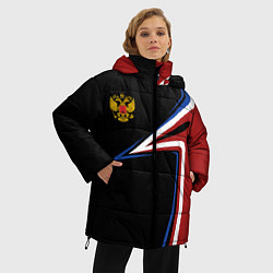 Куртка зимняя женская РОССИЯ RUSSIA UNIFORM, цвет: 3D-черный — фото 2