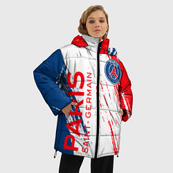 Куртка зимняя женская ФК ПСЖ FC PSG PARIS SG, цвет: 3D-черный — фото 2