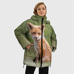 Куртка зимняя женская Лисенок, цвет: 3D-черный — фото 2
