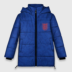 Куртка зимняя женская Выездная форма Сборной Англии, цвет: 3D-черный