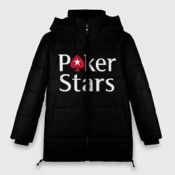 Куртка зимняя женская Poker Stars, цвет: 3D-черный