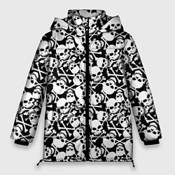 Куртка зимняя женская Смерть, цвет: 3D-черный
