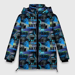 Куртка зимняя женская EXTREME, цвет: 3D-черный
