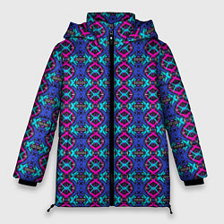 Куртка зимняя женская Узор, цвет: 3D-красный