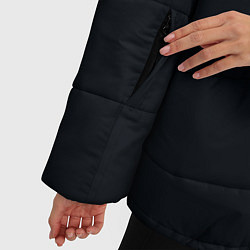 Куртка зимняя женская Genshin Impact - Xiao, цвет: 3D-черный — фото 2