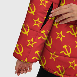Куртка зимняя женская СССР, цвет: 3D-светло-серый — фото 2