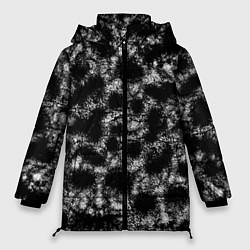 Куртка зимняя женская Множество лиц, цвет: 3D-черный
