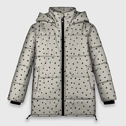 Куртка зимняя женская Звёздочки, цвет: 3D-черный