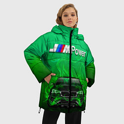 Куртка зимняя женская BMW GREEN STYLE, цвет: 3D-черный — фото 2