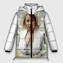 Куртка зимняя женская Молочная леди молокоотсосы, цвет: 3D-черный