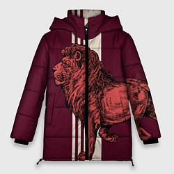 Куртка зимняя женская Король Лев Lion King, цвет: 3D-черный