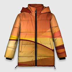 Куртка зимняя женская Пустыня Арракис Дюна, цвет: 3D-черный