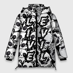 Куртка зимняя женская LivEvil, цвет: 3D-черный
