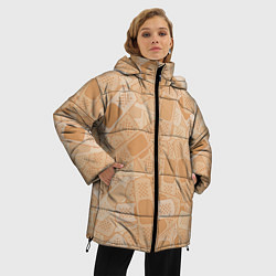 Куртка зимняя женская Просто пластыри, цвет: 3D-светло-серый — фото 2