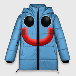 Куртка зимняя женская Huggy Waggy smile, цвет: 3D-черный
