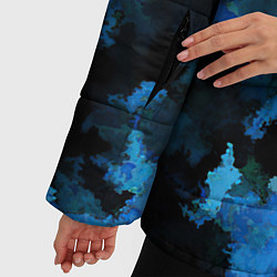 Куртка зимняя женская Взрыв на глубине, цвет: 3D-черный — фото 2