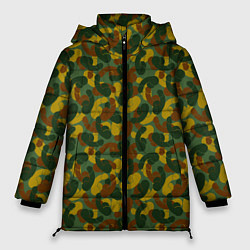 Куртка зимняя женская Бесстыдник камуфляж, цвет: 3D-светло-серый