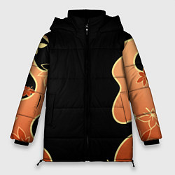 Куртка зимняя женская КАДЗУХА ПАТТЕРН, цвет: 3D-черный