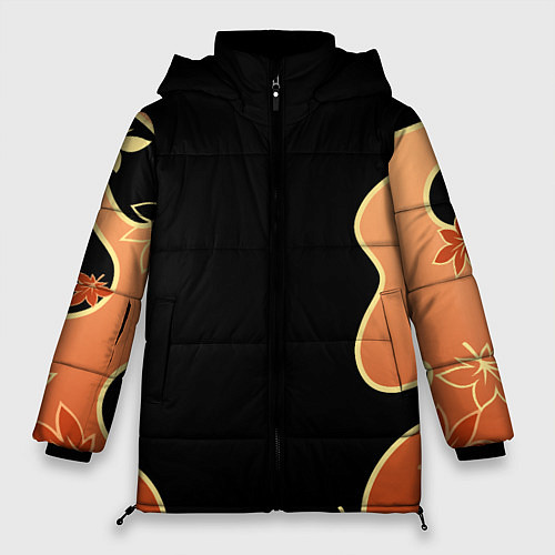 Женская зимняя куртка КАДЗУХА ПАТТЕРН / 3D-Светло-серый – фото 1