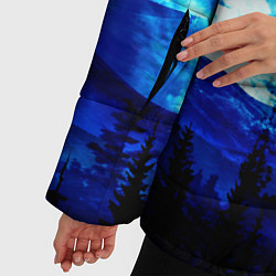 Куртка зимняя женская МОЛЧАНИЕ ЛУНЫ, цвет: 3D-светло-серый — фото 2