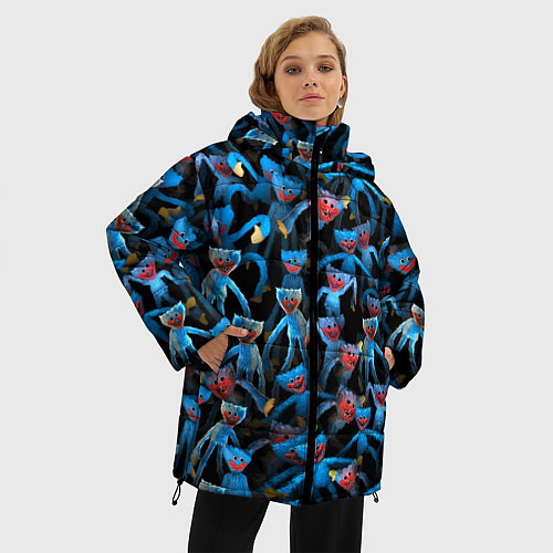 Женская зимняя куртка Толпа Хагги Вагги / 3D-Красный – фото 3