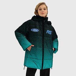 Куртка зимняя женская Ford ST Carbon, цвет: 3D-красный — фото 2
