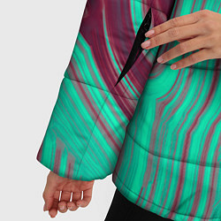 Куртка зимняя женская Зеленый прилив, цвет: 3D-светло-серый — фото 2