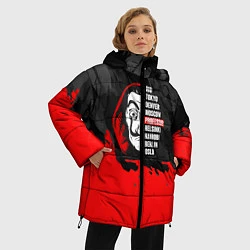 Куртка зимняя женская La Casa de Papel Professor, цвет: 3D-светло-серый — фото 2