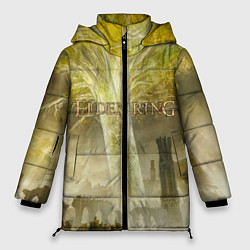 Куртка зимняя женская Elden Ring - междуземье, цвет: 3D-светло-серый