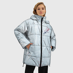Куртка зимняя женская Washington Capitals Grey Ice theme, цвет: 3D-светло-серый — фото 2