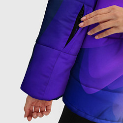 Куртка зимняя женская Волновой Градиент, цвет: 3D-светло-серый — фото 2
