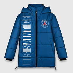 Куртка зимняя женская PSG PARIS SAINT GERMAIN WHITE LINE SPORT, цвет: 3D-черный