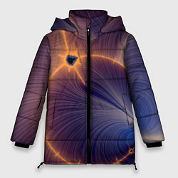 Куртка зимняя женская Black Hole Tribute design, цвет: 3D-черный