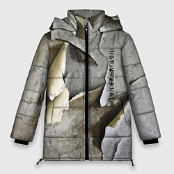 Куртка зимняя женская Underground 2057, цвет: 3D-светло-серый