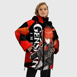 Куртка зимняя женская ДИЛЮК ИЗ МОНДШТАТА DILUC, цвет: 3D-красный — фото 2