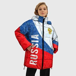 Куртка зимняя женская RUSSIA SPORT STYLE РОССИЯ СПОРТИВНЫЙ СТИЛЬ, цвет: 3D-красный — фото 2