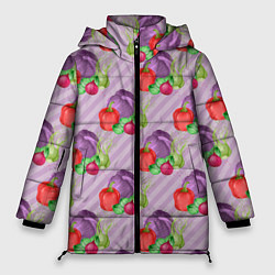 Женская зимняя куртка Овощной микс Vegan