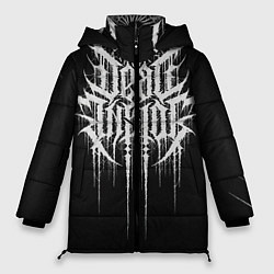 Куртка зимняя женская DEAD INSIDE, Сороконожка, цвет: 3D-черный