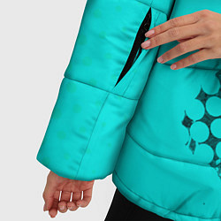 Куртка зимняя женская 6IX9INE Текстура, цвет: 3D-черный — фото 2