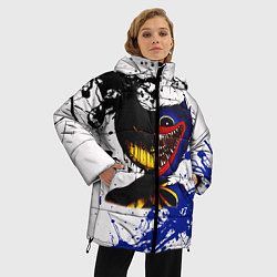 Куртка зимняя женская BENDY AND THE INK MACHINE POPPY PLAYTIME, цвет: 3D-черный — фото 2