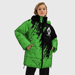Куртка зимняя женская Renault марка, цвет: 3D-черный — фото 2