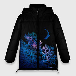 Куртка зимняя женская Space Shark B-01, цвет: 3D-черный