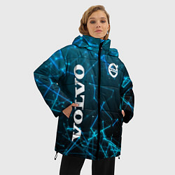 Куртка зимняя женская Volvo Geometry, цвет: 3D-черный — фото 2