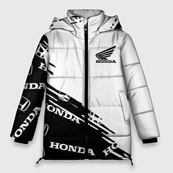 Куртка зимняя женская Honda sport pattern, цвет: 3D-черный